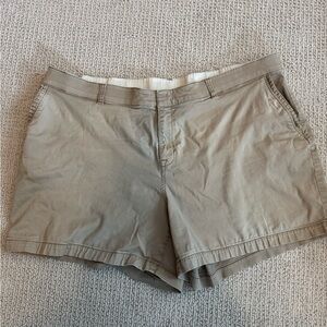 Lane Bryant Tan Shorts with Classic Design